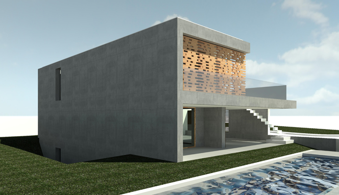 Parametric facade shading panels