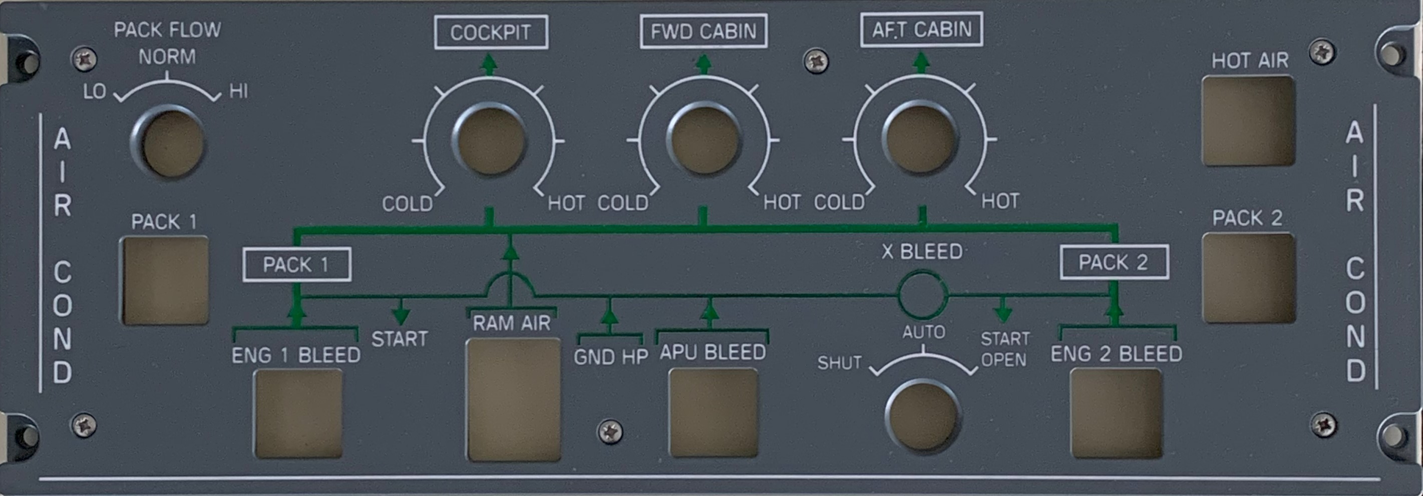 AIR COND Panel