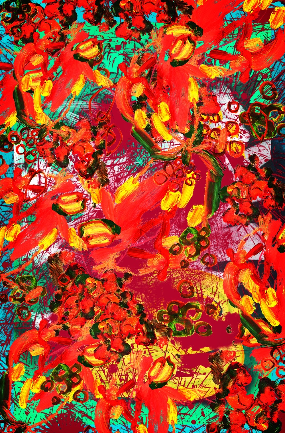 Dancing in the Flower Bed 1