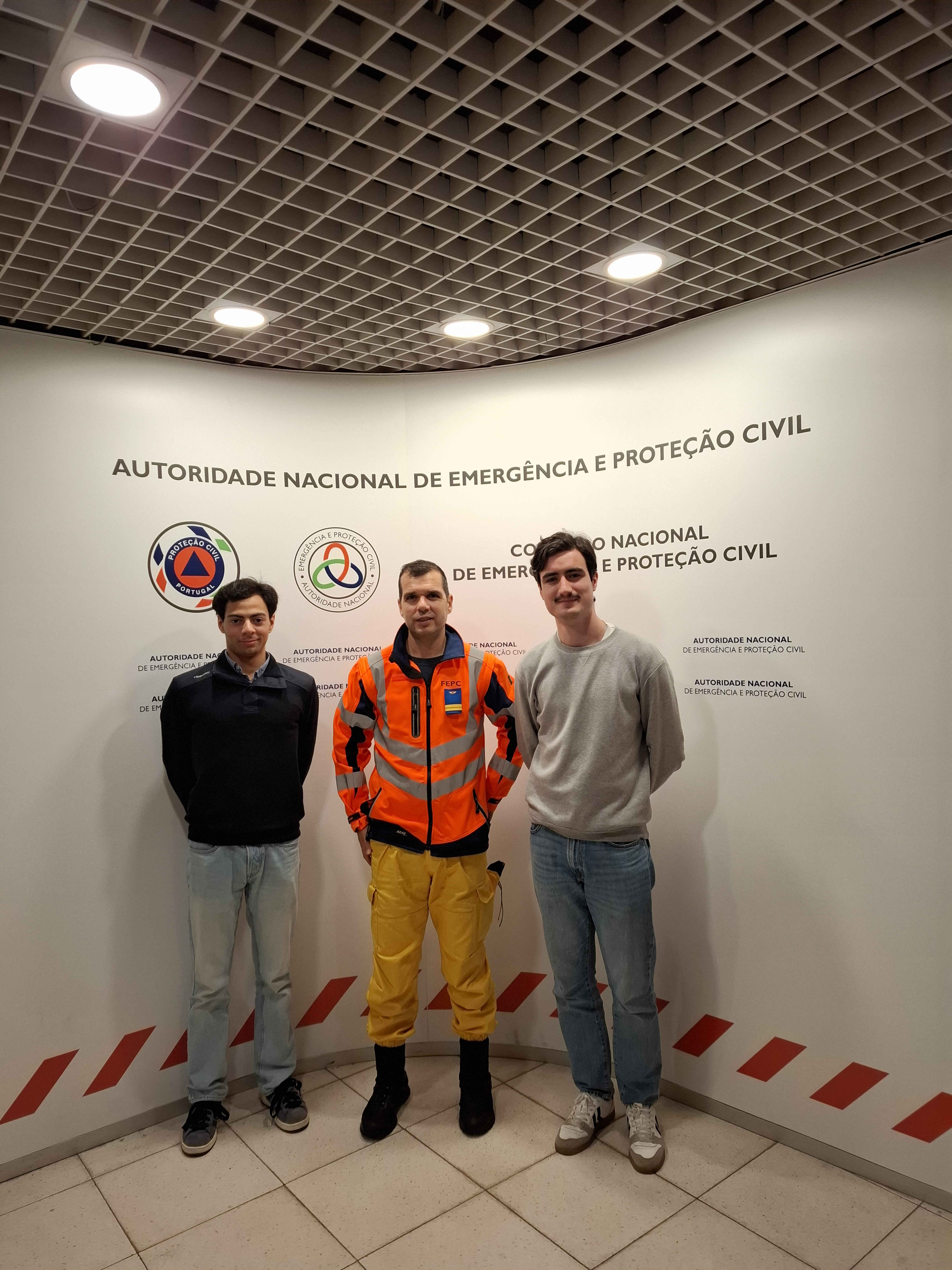 Reunião com a Proteção Civil