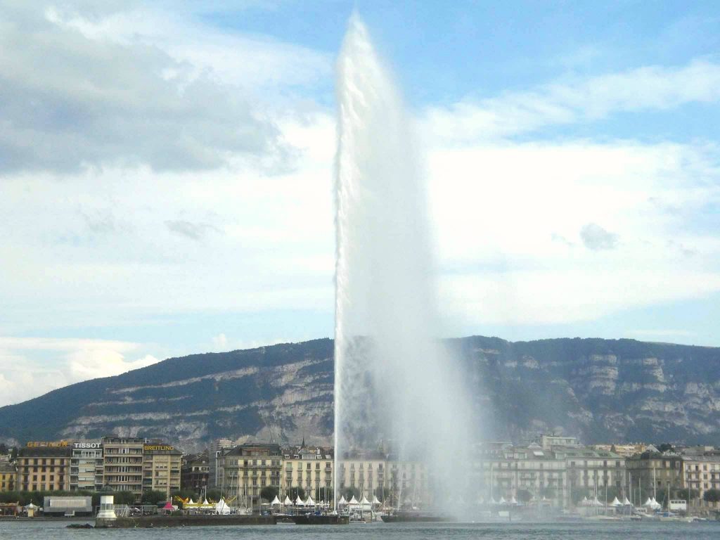 Jat d'eau, Geneve 2012