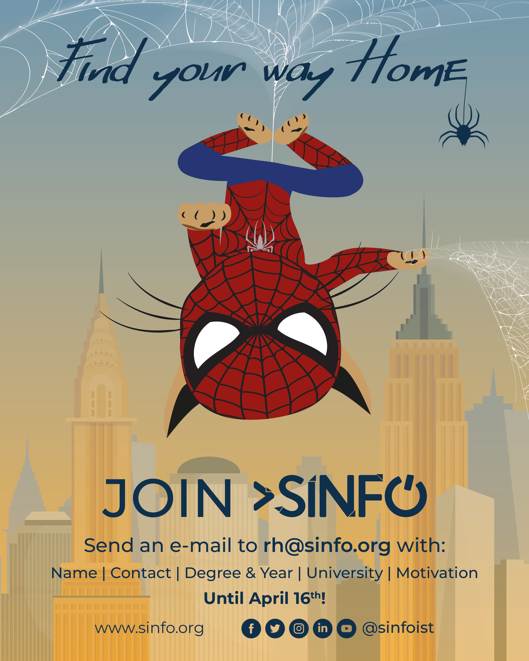 SINFO Recruitment Poster